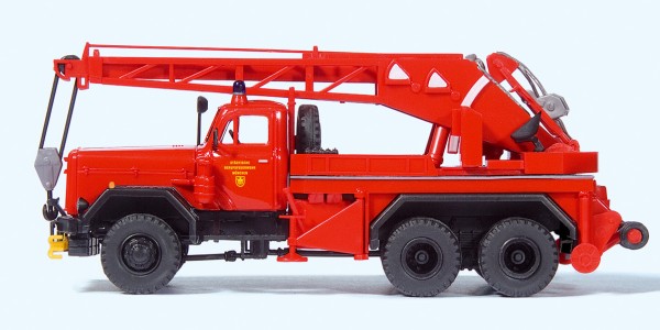 Preiser 31269 - H0 - Kranwagen KW 16 F Magirus 250 D 25 A