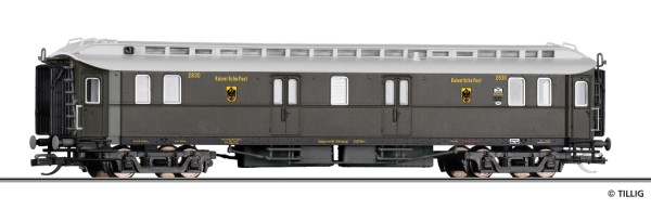 Tillig 12080 - TT - Bahnpostwagen kaiserliche Post der K.P.E.V.
