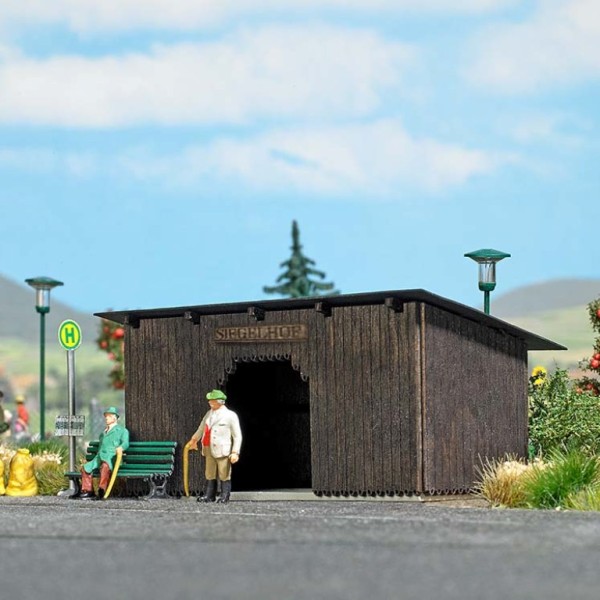Busch 1954 - H0 - Haltepunkt Siegelhof