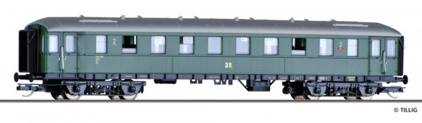 Tillig 13352 - TT - Reisezugwagen 2. Klasse B4ü der DR, Ep. III