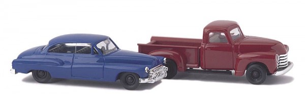 Busch 8320 - N - Chevrolet Pick-up und Buick ’50