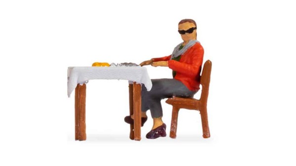 Noch 16513 - H0 - Tiny-Scenes "Mittagessen"