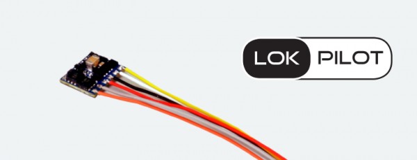 ESU 59120 - TT/N - 8-pin LokPilot 5 FX micro DCC, NEM652, Spurweite N, TT