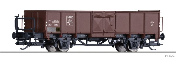 Tillig 14091 - TT - Offener Güterwagen E der DSB, Ep. III