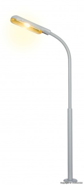 Viessmann 6091 - H0 - Peitschenleuchte, LED gelb, 10 cm