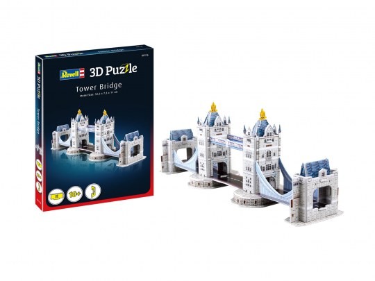 Revell 00116 - 3D Puzzle Tower Bridge London, 325 x 75 mm
