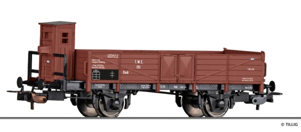 Tillig 77010 - H0 - Offener Güterwagen der Teutoburger Wald Eisenbahn (TWE), Ep.I