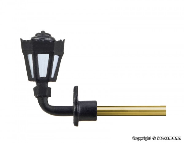 Viessmann 7178 - Z - Nostalgische Wandlaterne, LED gelb, 11 mm