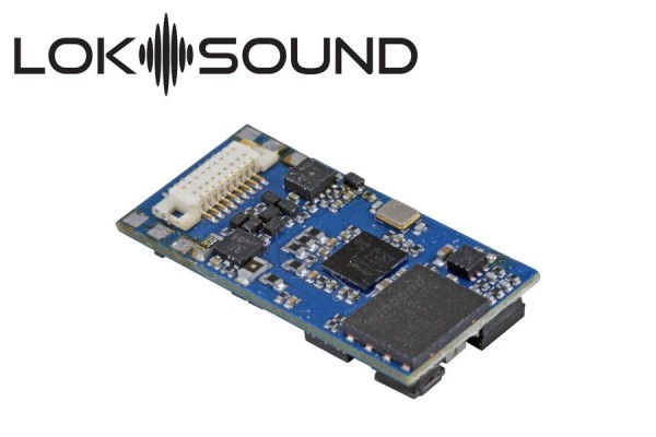 ESU 58818 - TT/N - Next18 - LokSound 5 micro DCC/MM/SX/M4 "Leerdecoder", mit Lautsprecher 11x15mm