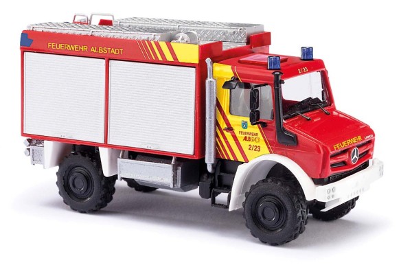 Busch 51056 - H0 - Unimog 5023 FW Albstadt