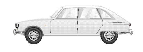 Gabor 13140601 - TT - Renault R16 weiß