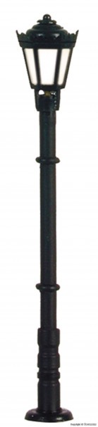 Viessmann 6970 - TT - Parklaterne schwarz mit LED warmweiß, 4,6 cm