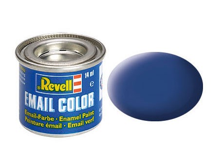 Revell 32156 - Email Farbe - blau, matt - 14 ml, RAL 5000
