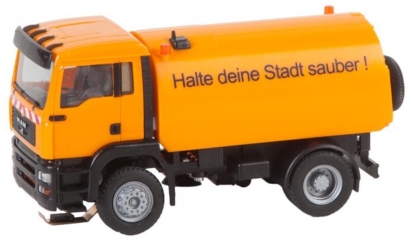 Faller 161482 - H0 - LKW MAN TGA Straßenkehrmaschine (HERPA)