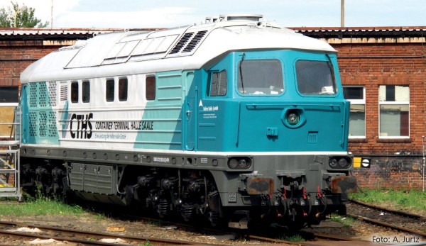 Tillig 05780 - TT - Diesellokomotive 232 002-8 der Container Terminal Halle (Saale) GmbH