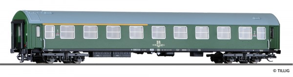 Tillig 74912 - H0 - Reisezugwagen 1./2. Klasse ABm, Typ Y, der DR, Ep. IV -FORMNEUHEIT-