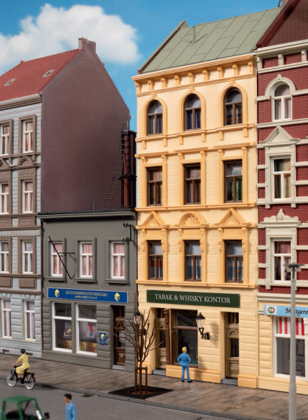 Auhagen 11464 - H0 - Stadthäuser Schmidtstraße 35/37