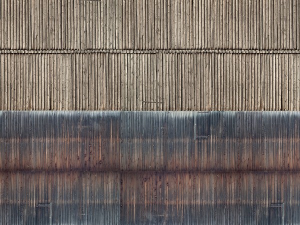 Noch 56964 - N - 3D-Kartonplatte "Bretterwand", 25 x 12,5 cm