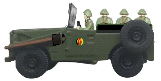 NPE NA 88774 - TT - IFA P3 Kübelwagen DDR Grenztruppen