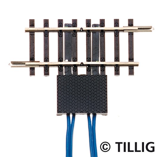 Tillig 83151 - TT - 1x Trenngleis 41,5 mm beidseitig getrennt