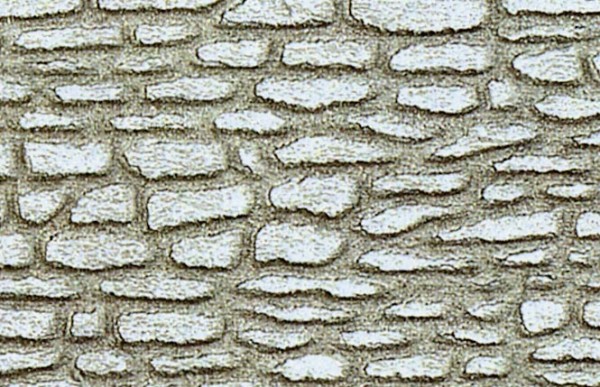Heki 70622 - 2x Bruchsteinmauer, 50 x 25 cm