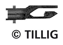 Tillig 08828 - TT - 20x Kurzkupplung ohne automatische Funktion