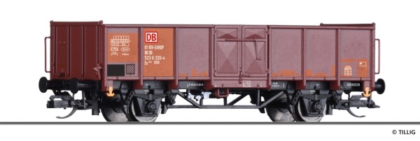 Tillig 14096 - TT - Offener Güterwagen Es 026 der DB AG, Ep. V