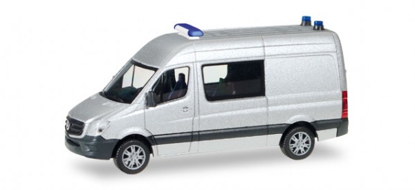 Herpa 012959 - H0 - MiKi MB Sprinter silber unbedruckt