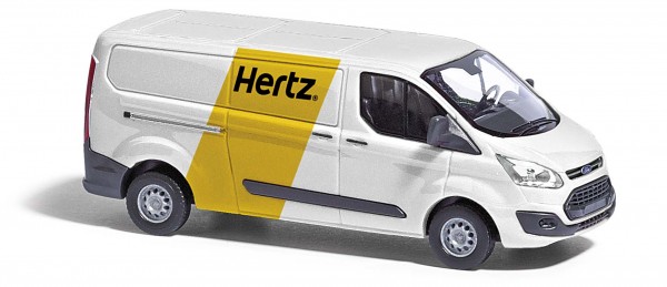 Busch 52417 - H0 - Ford Transit, Hertz - ***Auslaufartikel***