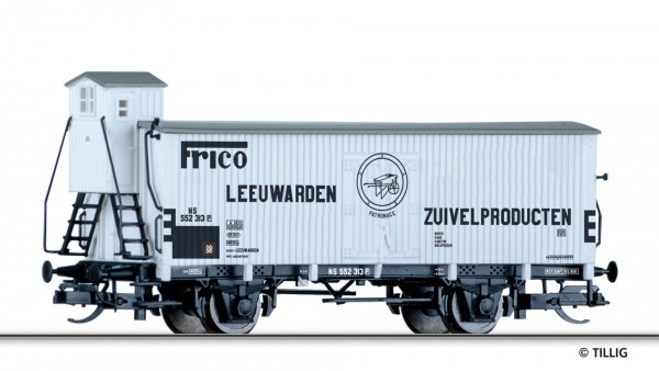 Tillig 17926 - TT - Kühlwagen "FRICO Leeuwarden", eingestellt bei der NS, Ep. III