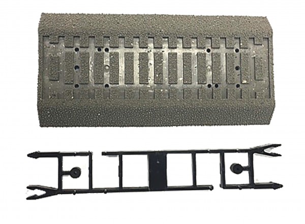 Roco 42661 - H0 - Bettung Flexgleis Beton