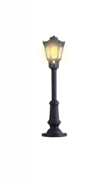 Viessmann 7174 - Z - Nostalgische Parklaterne, LED gelb, 20 mm