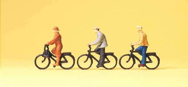 Preiser 74011 - 1:100 - Radfahrer