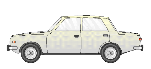 Gabor 13141002 - TT - Wartburg 353 atlasweiß