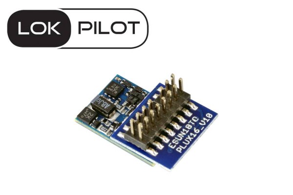 ESU 59824 - TT/N - PluX16 LokPilot 5 micro DCC, Spurweite N, TT