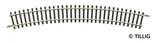 Tillig 83109 - TT - 1x Gebogenes Gleis R11 - R310 mm/30°