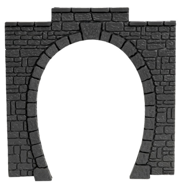 Noch 60010 - H0 - 2x Tunnel-Portal 1-gleisig, 11 x 11 cm