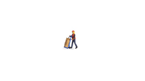 Noch 16527 - H0 - Tiny-Scenes "Lagerarbeit 3"