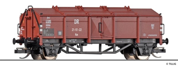 Tillig 95580 - TT - Klappdeckelwagen Km der DR