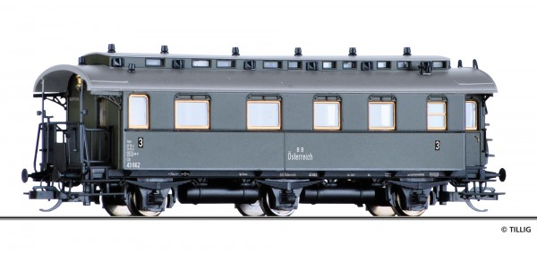 Tillig 16049 - TT - Reisezugwagen 3. Klasse C3i der BBÖ, Ep. III
