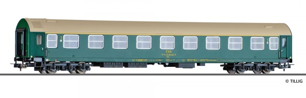 Tillig 74937 - H0 - Reisezugwagen 1. Klasse Am, Typ Y, der ČSD, Ep. IV