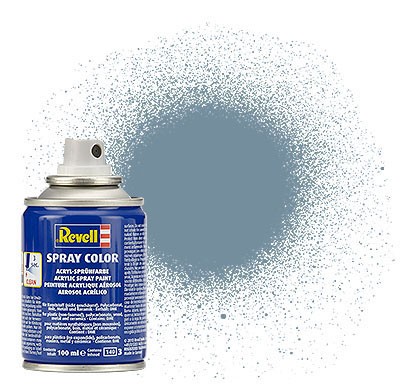 Revell 34157 - Spray grau, matt - 100 ml, RAL 7000