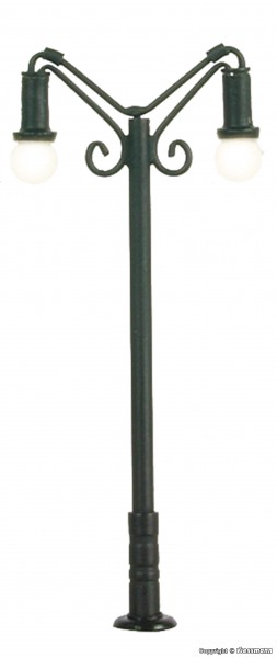 Viessmann 6415 - N - Nostalgische Leuchte zweiflammig, 48 mm
