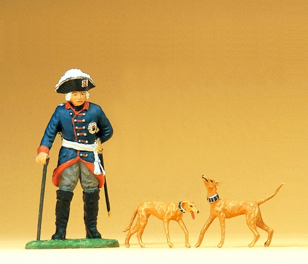 Preiser 54101 - 1:25 - Friedrich II. von Preußen stehend