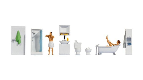 Noch 16289 - H0 - Figuren-Themenwelt "Badezimmer"