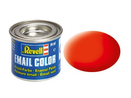 Revell 32125 - Email Farbe - leuchtorange, matt - 14 ml, RAL 2005