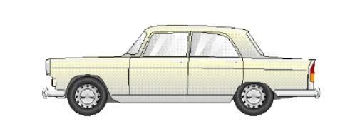 Gabor 13140501 - TT - Peugeot 404 weiß