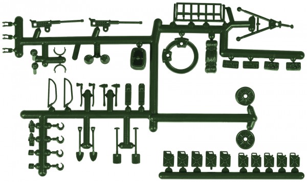 Roco 00277 - H0 - Zubehör für LKW + Panzer