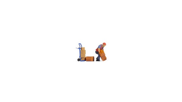 Noch 16526 - H0 - Tiny-Scenes "Lagerarbeit 2"
