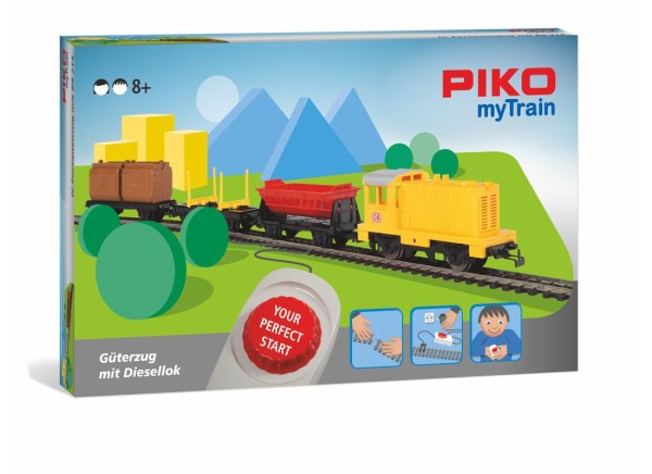 Piko 57090 - H0 - PIKO myTrain Güterzug Diesellok